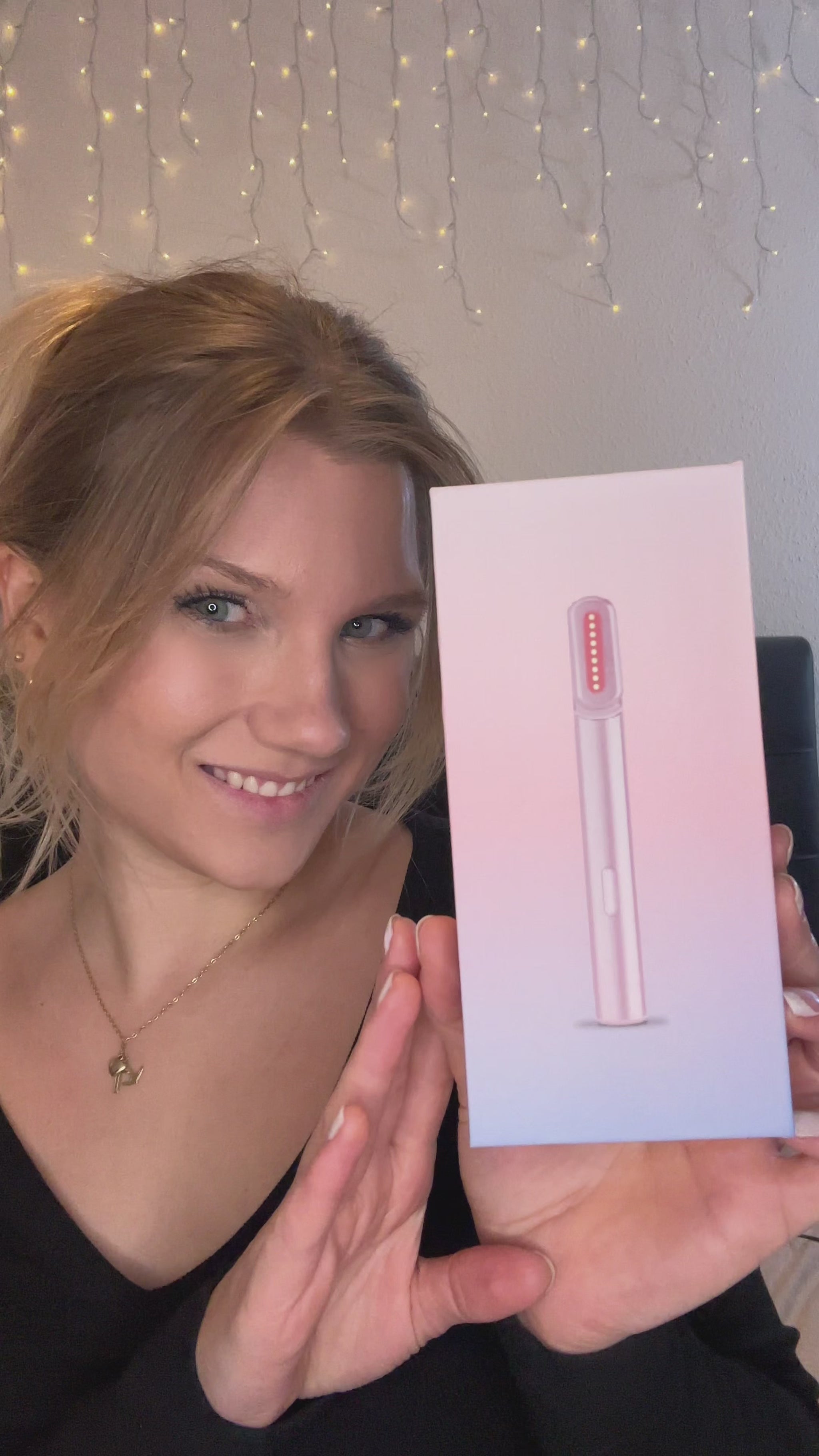 LED-Lichttherapie-Massager für Gesichtsverjüngung und Hautstraffung